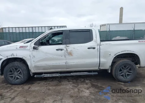 2019 Chevrolet Silverado 1500 Custom Trail Boss из США, поврежденный, VIN 3GCPYCEH6KG140561